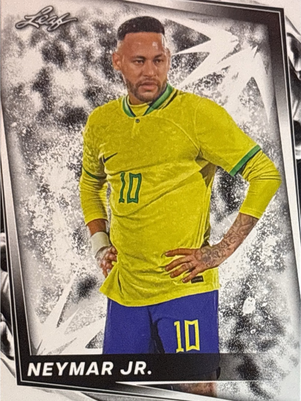 Leaf Neymar Jr. Soccer Trading Card
